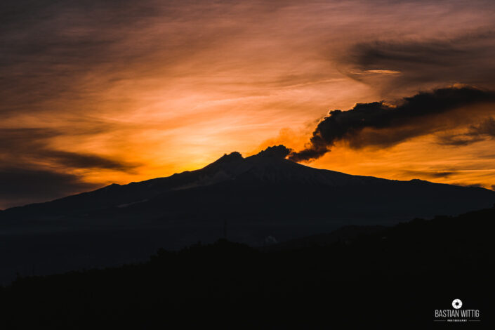 Sicily | Etna Sunset (©Bastian Wittig)